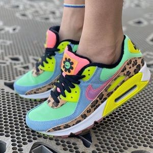 Nike Air Max 90 Illusion Green Sunset Pulse RARE